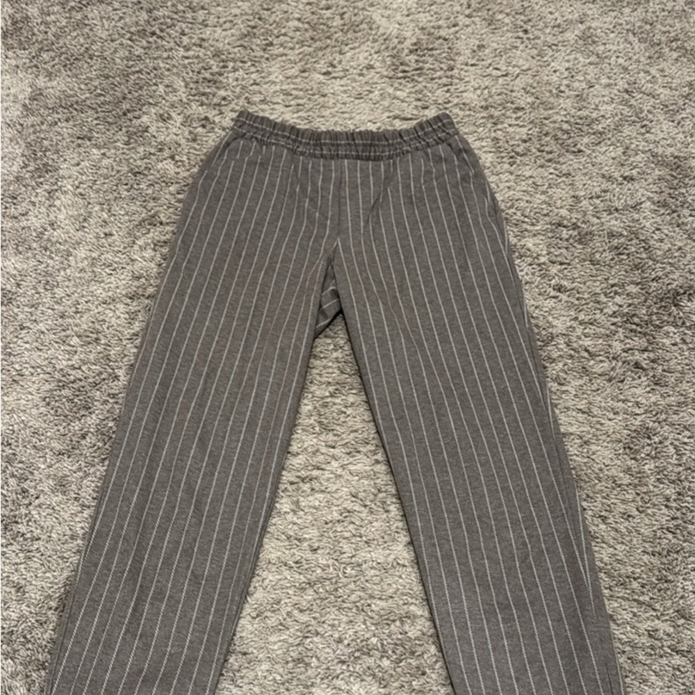 A New Day Charcoal Pinstripe Pants